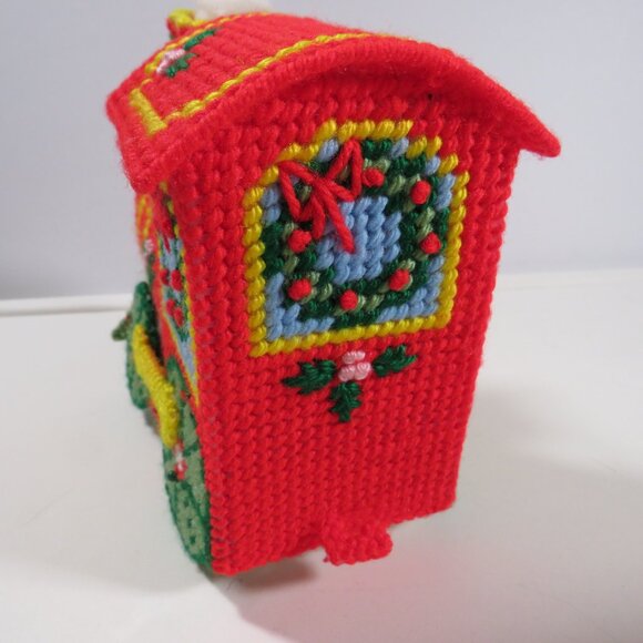 Vintage Plastic Canvas TRAIN set 1980s - Picture 6 of 15